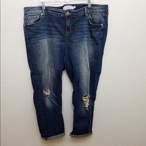 Torrid Cropped Jeans